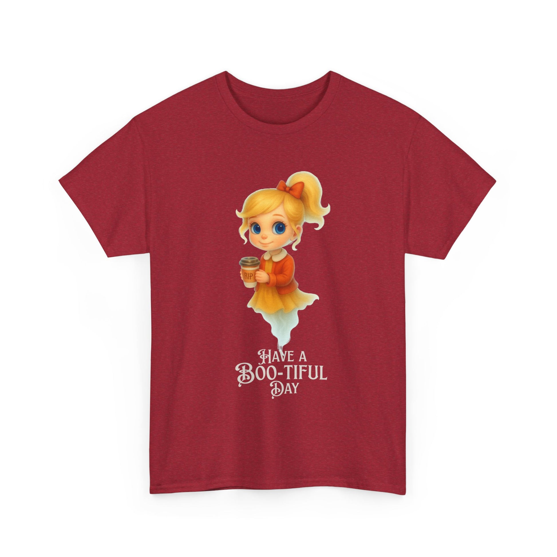 Boo-tiful Day Tee, Whimsical Fashion Tee, Cute Character T-Shirt, Children’s Gift, Everyday Casual Wear, Unique Graphic Tee, Fun Apparel