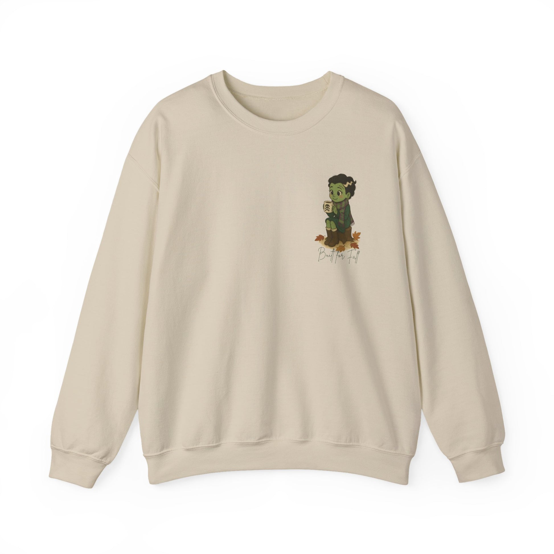 Frankie Loves Fall- Cozy Graphic Sweatshirt with Bear Design, Casual Wear, Gift for Friends, Fall Fashion, Cute Sweatshirt, Everyday Hoodie