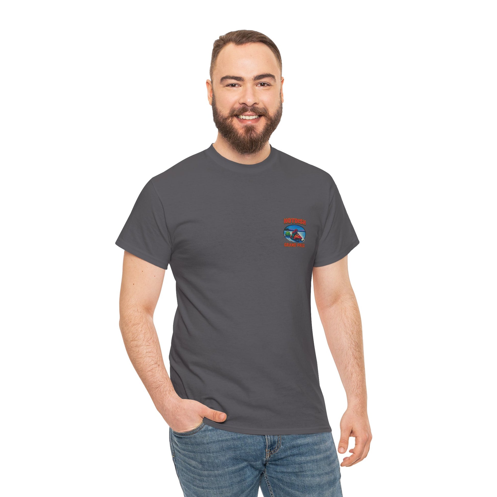Vintage Hotdish Grand Prix Unisex Tee
