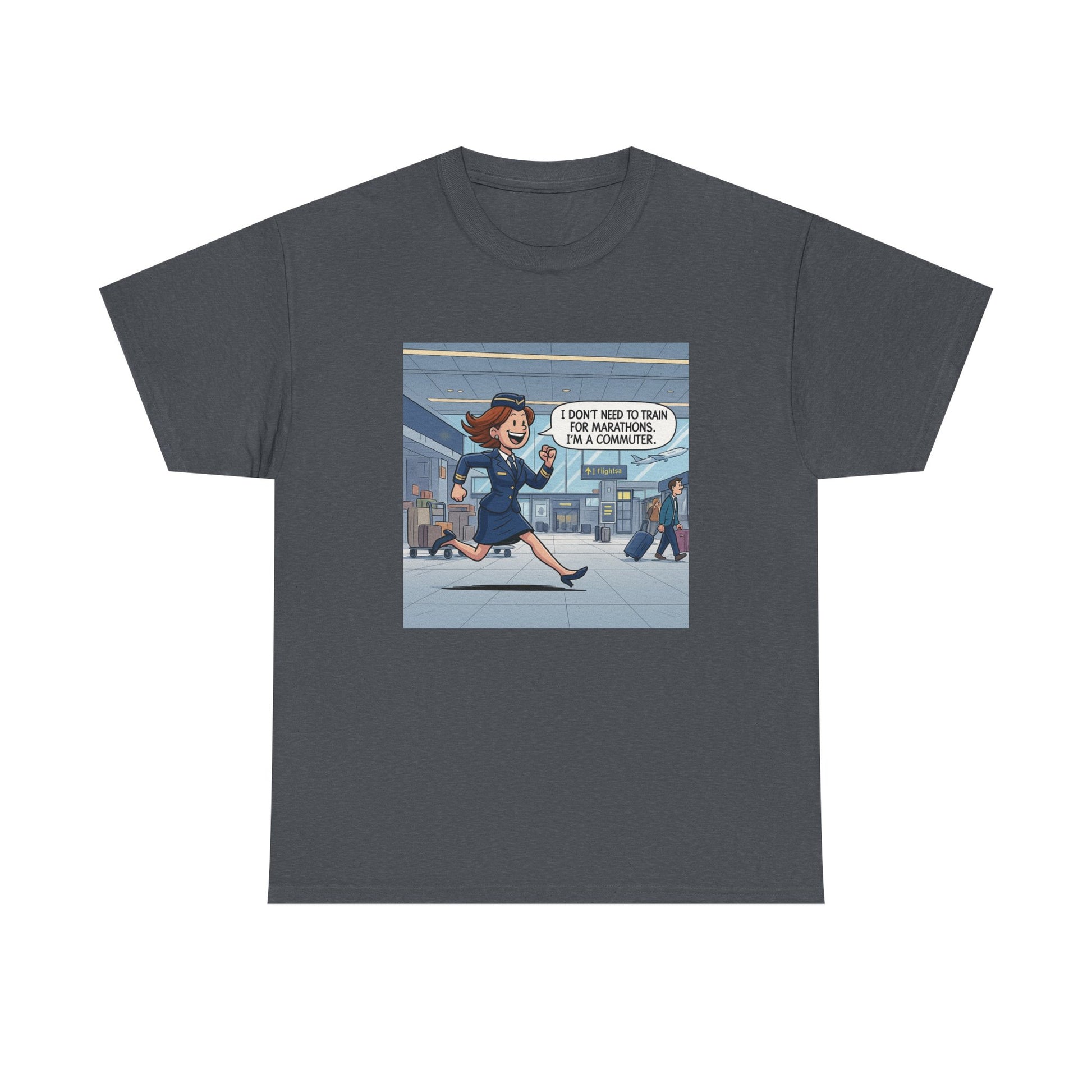 Unisex Comical Travel Tee, Funny Airport Shirt, Travel Lover Gift, Adventure Tee, Vacation Humor Top, Jet Setter Apparel