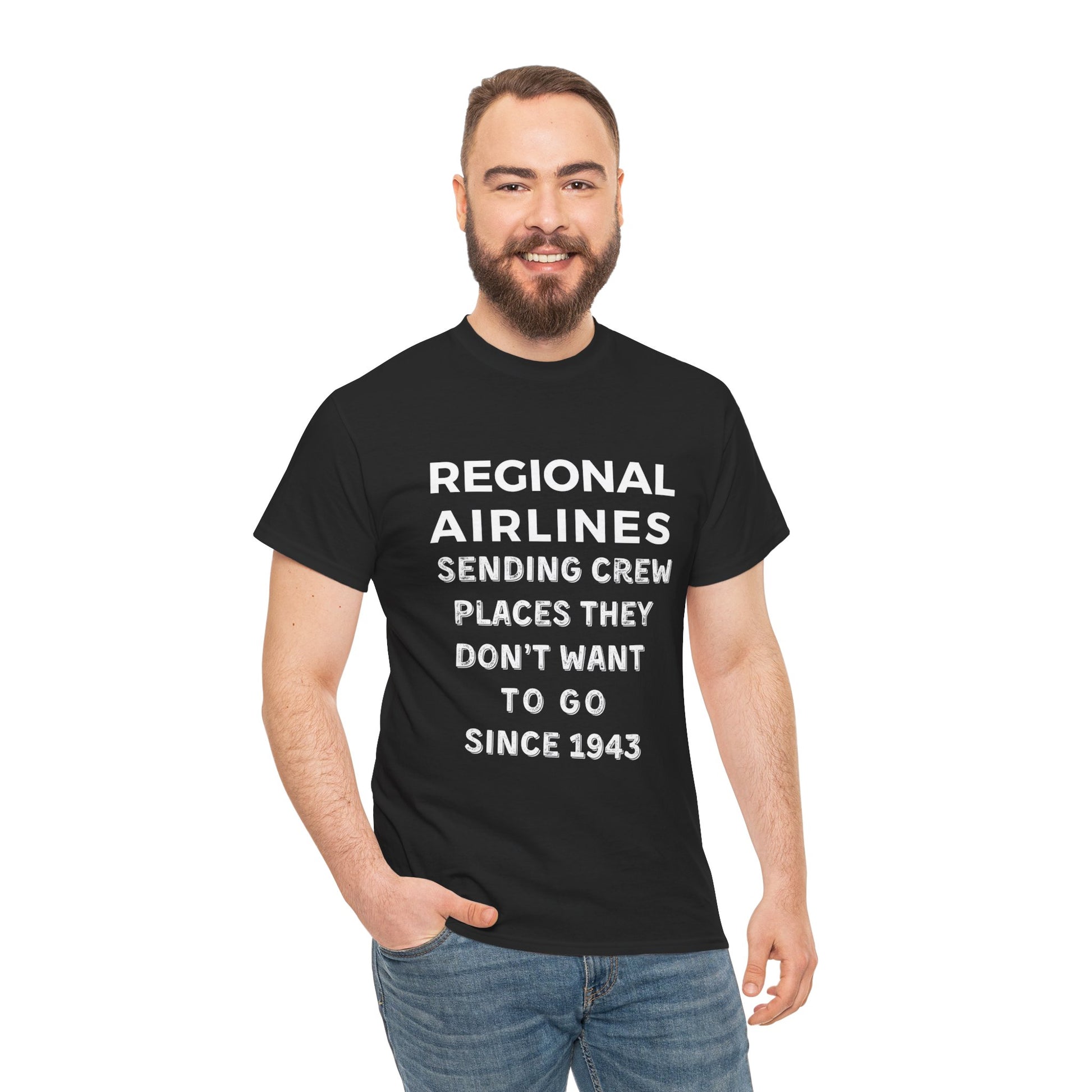 Regional Airlines dark colors - Casual Comfort Shirt for Everyday Wear, Perfect for Birthdays, Holidays, and Parties