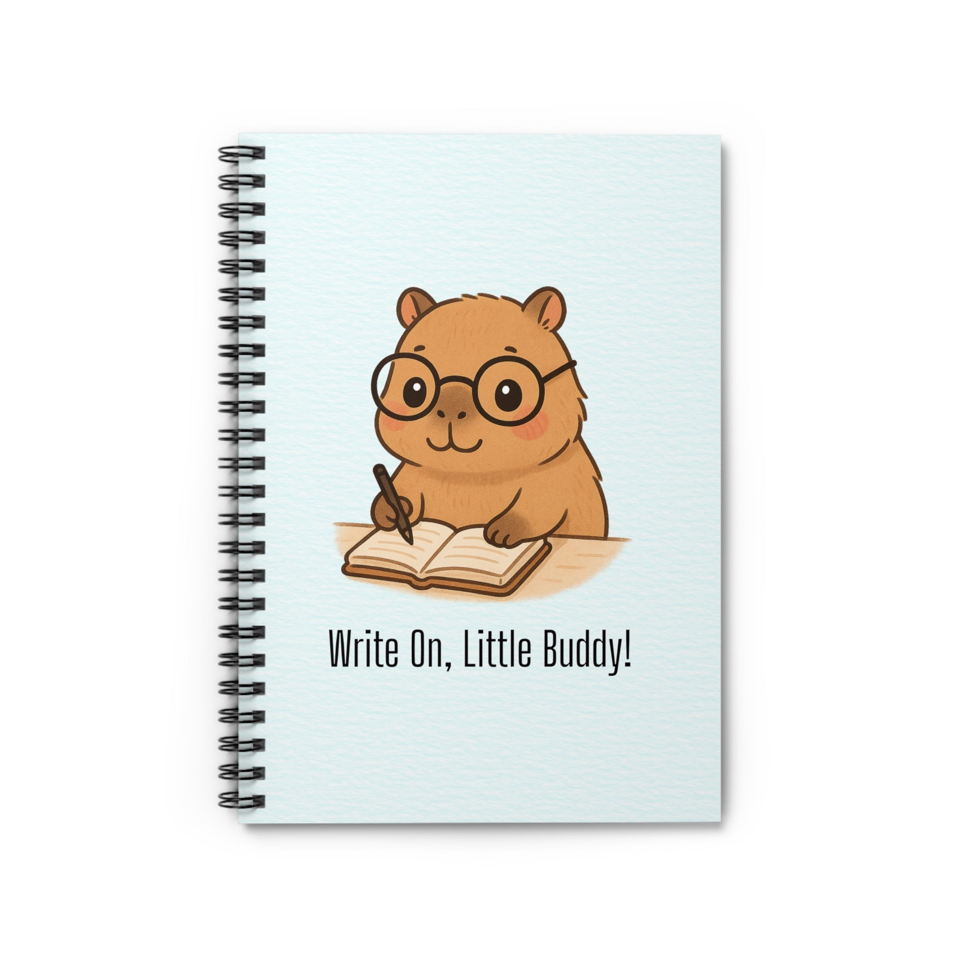 Capybara Write On, Little Buddy! | Personalized Journal, School Supplies, Gift for Students, Cute Writing [...]