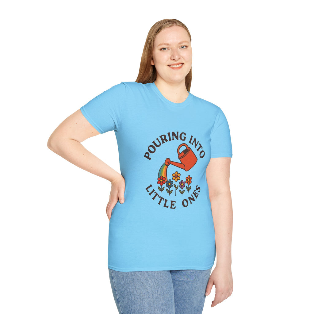Pour Into Little Ones Unisex Softstyle T-Shirt