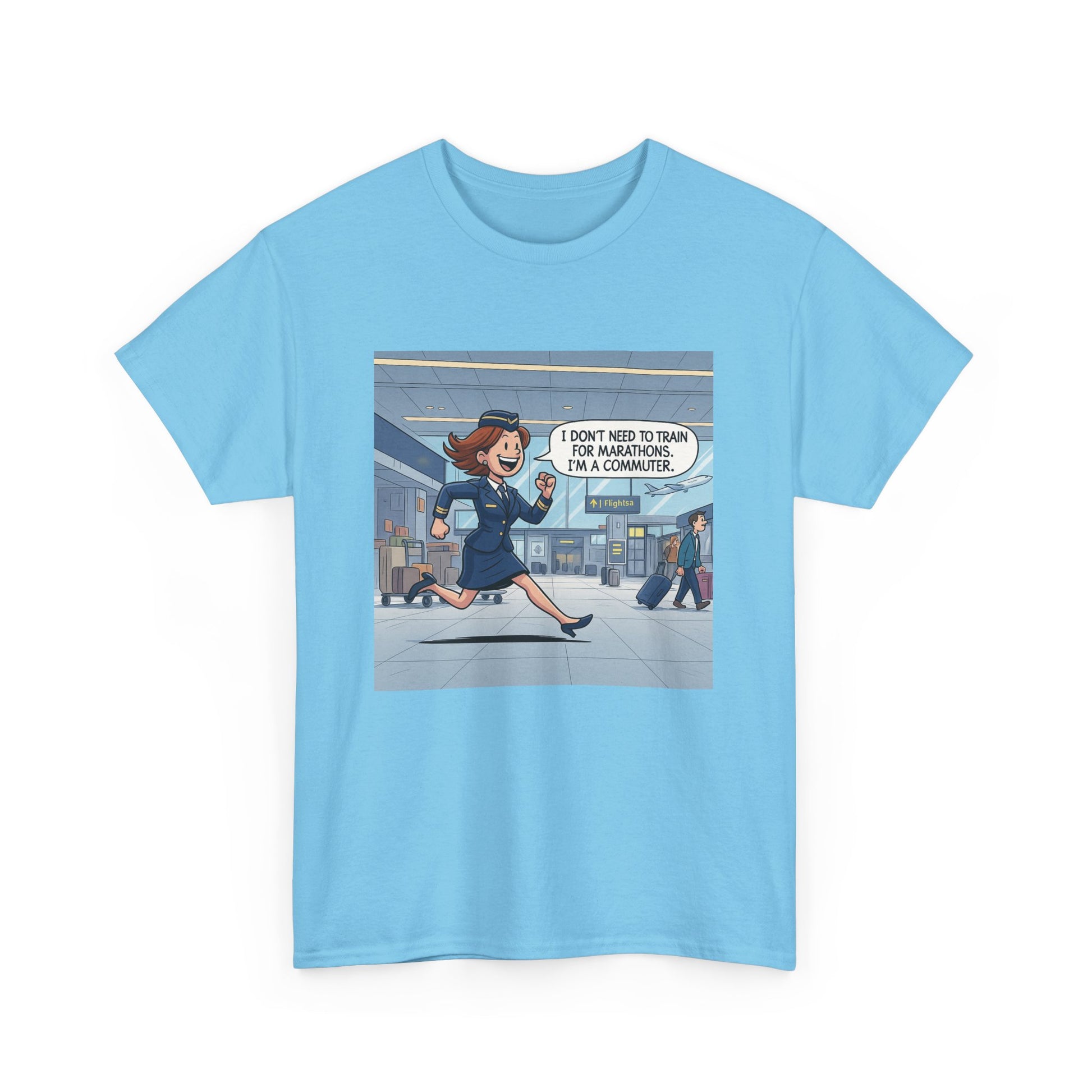 Unisex Comical Travel Tee, Funny Airport Shirt, Travel Lover Gift, Adventure Tee, Vacation Humor Top, Jet Setter Apparel