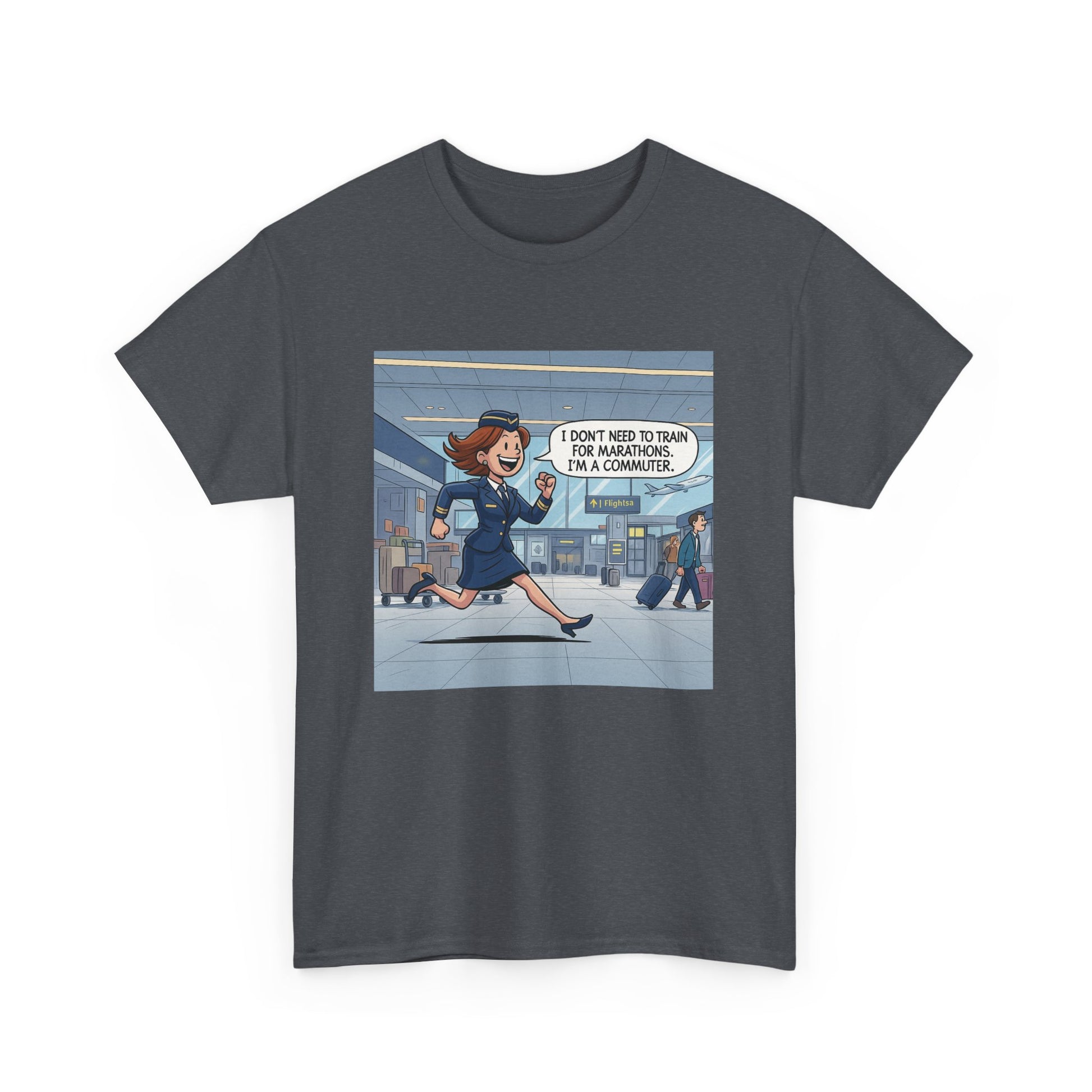 Unisex Comical Travel Tee, Funny Airport Shirt, Travel Lover Gift, Adventure Tee, Vacation Humor Top, Jet Setter Apparel