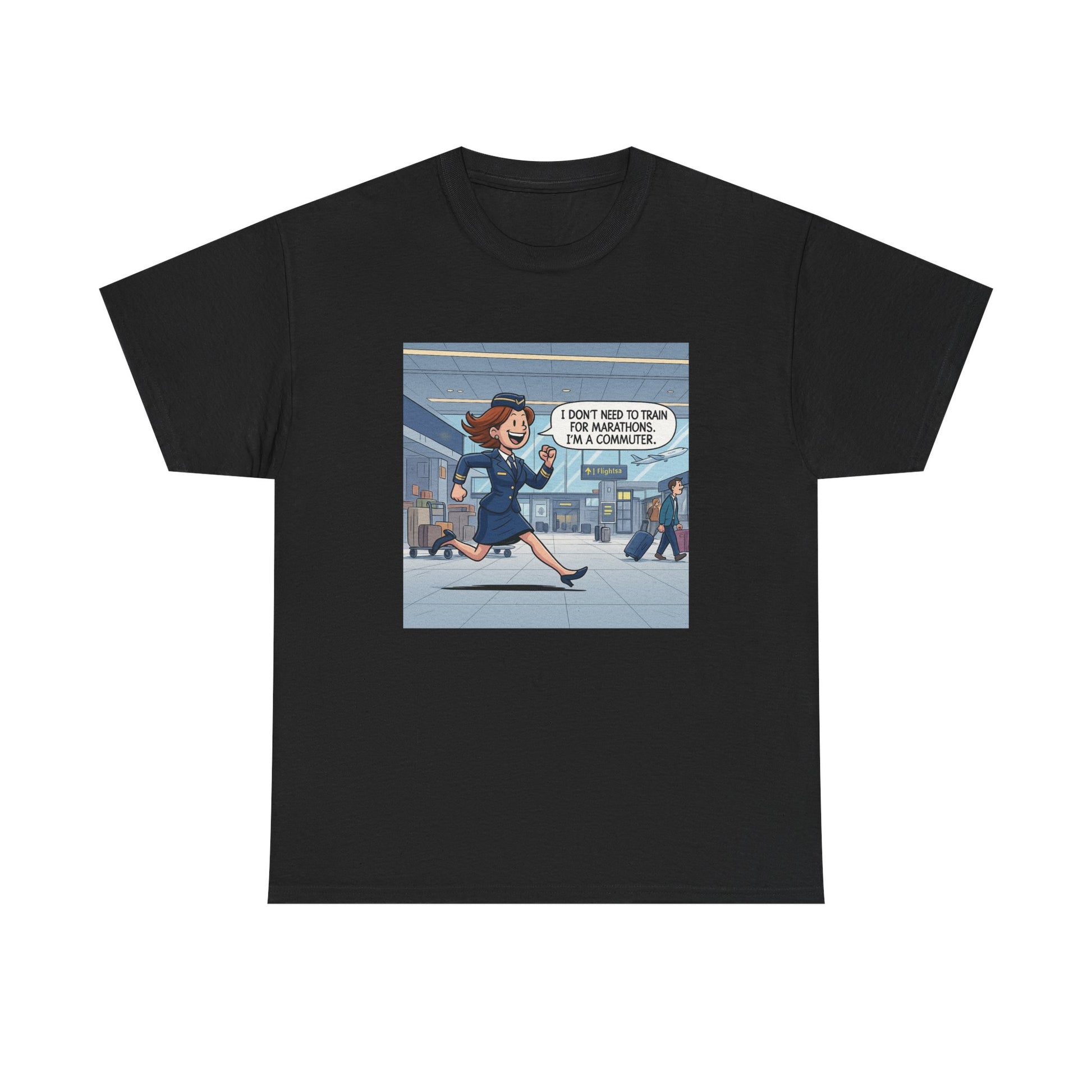 Unisex Comical Travel Tee, Funny Airport Shirt, Travel Lover Gift, Adventure Tee, Vacation Humor Top, Jet Setter Apparel