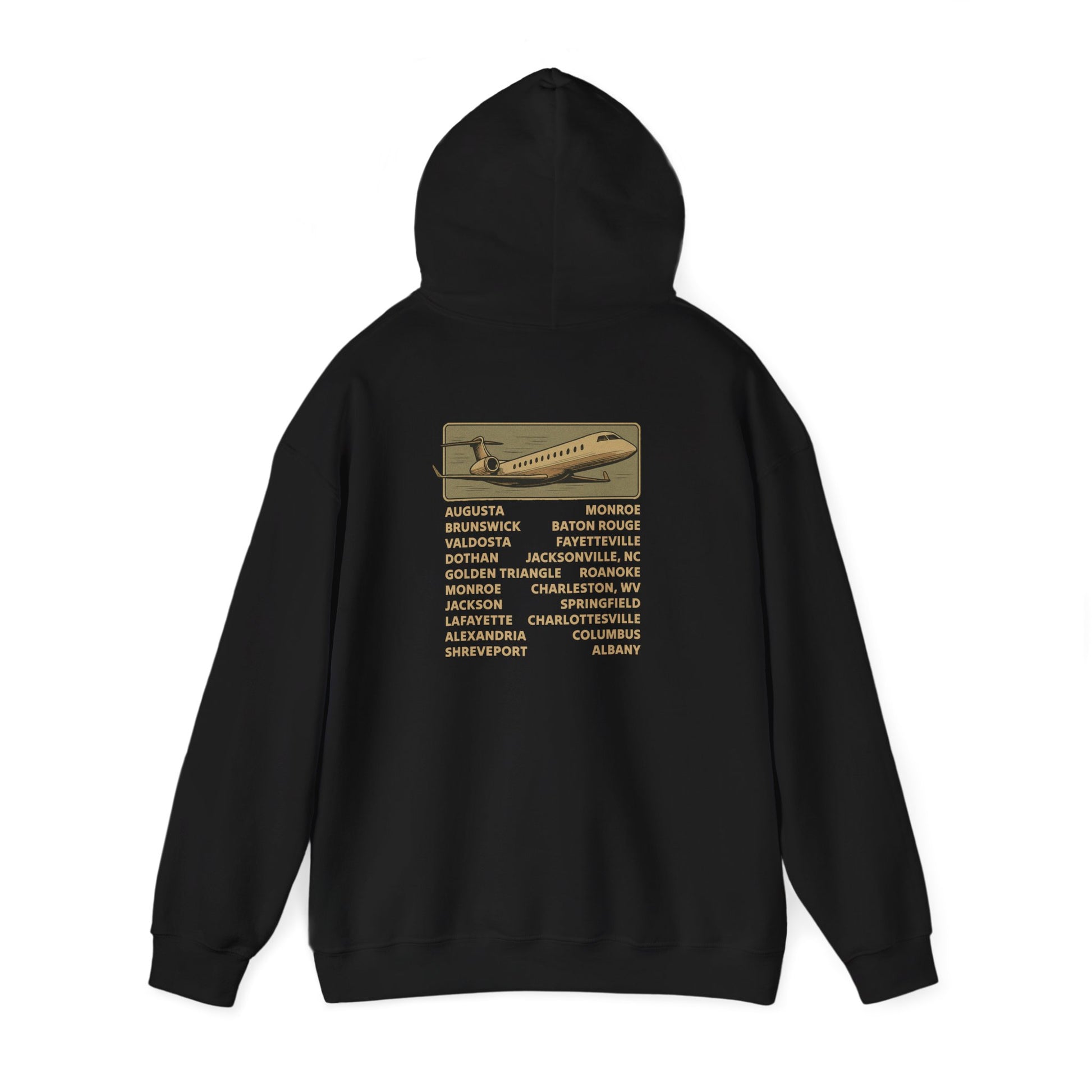 Trailer Park World Tour Unisex Hoodie, Cozy Sweatshirt for Travelers, Fun Gift for Regional Airline Lovers