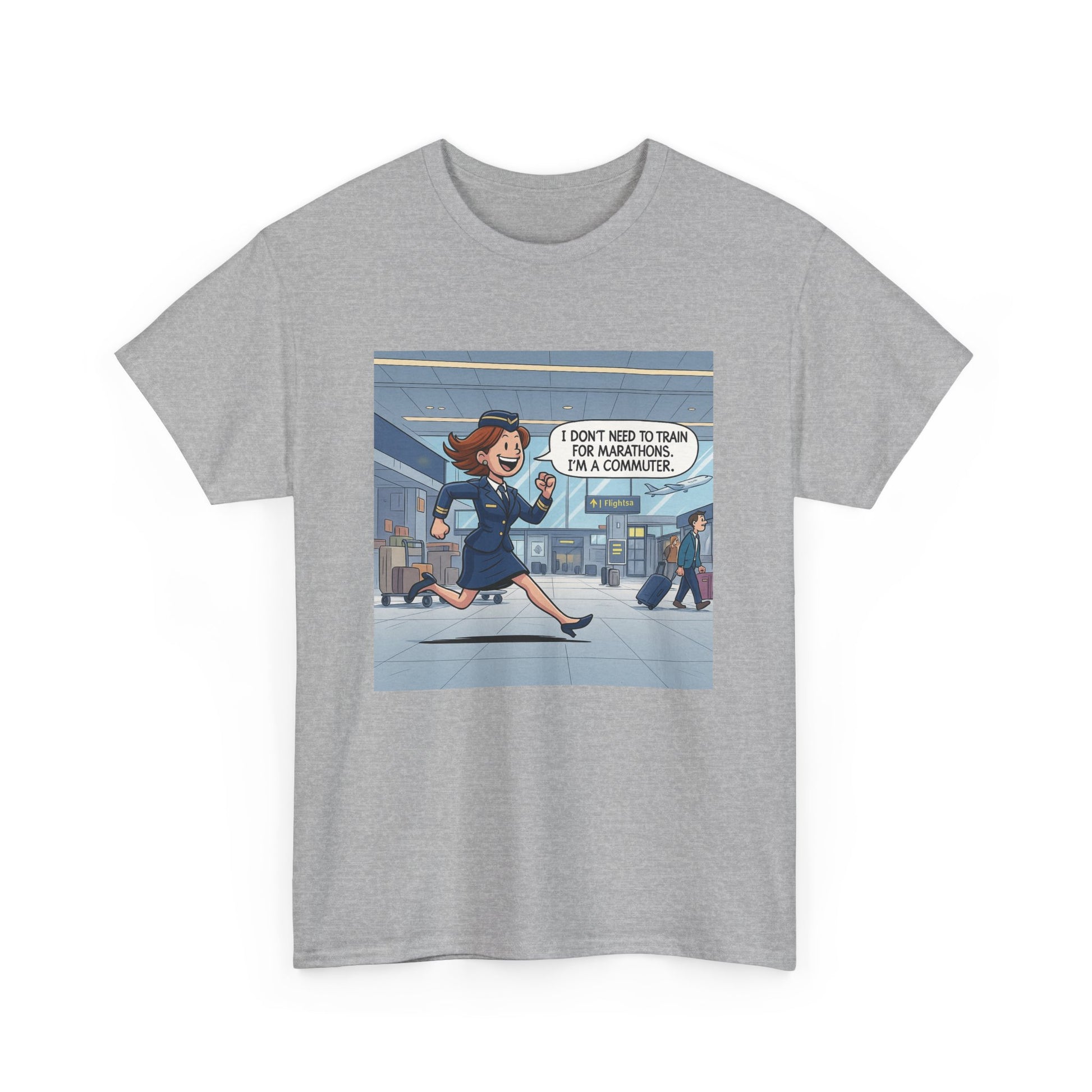 Unisex Comical Travel Tee, Funny Airport Shirt, Travel Lover Gift, Adventure Tee, Vacation Humor Top, Jet Setter Apparel