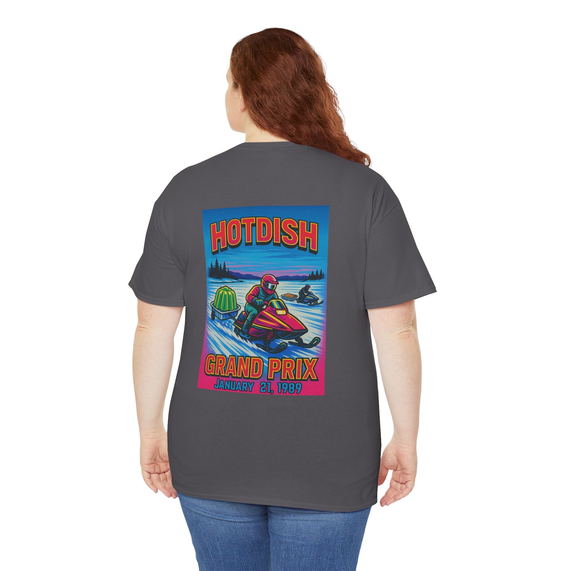 Vintage Hotdish Grand Prix Unisex Tee