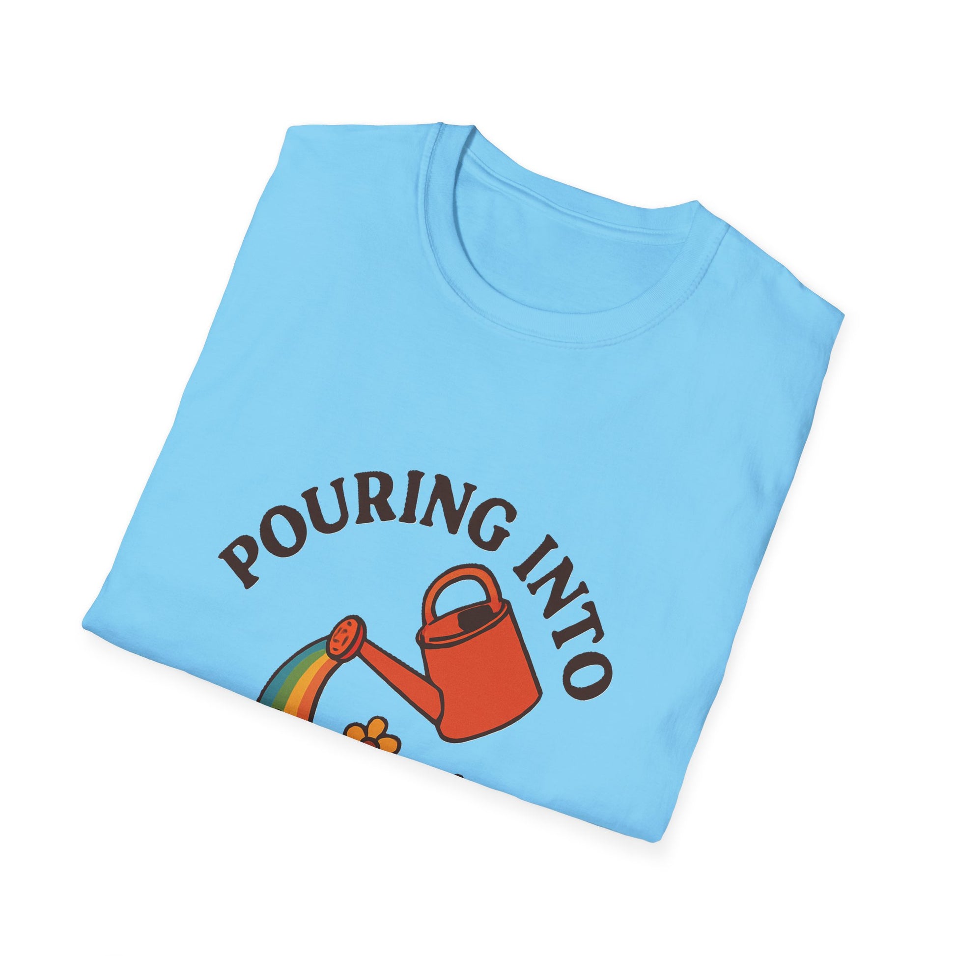 Pour Into Little Ones Unisex Softstyle T-Shirt