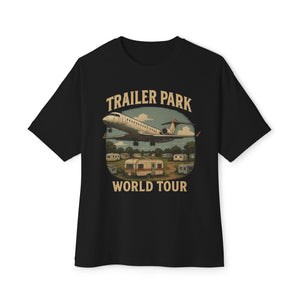 Vintage Trailer Park World Tour Tee, Unisex Graphic T-Shirt, Regional Air Travel