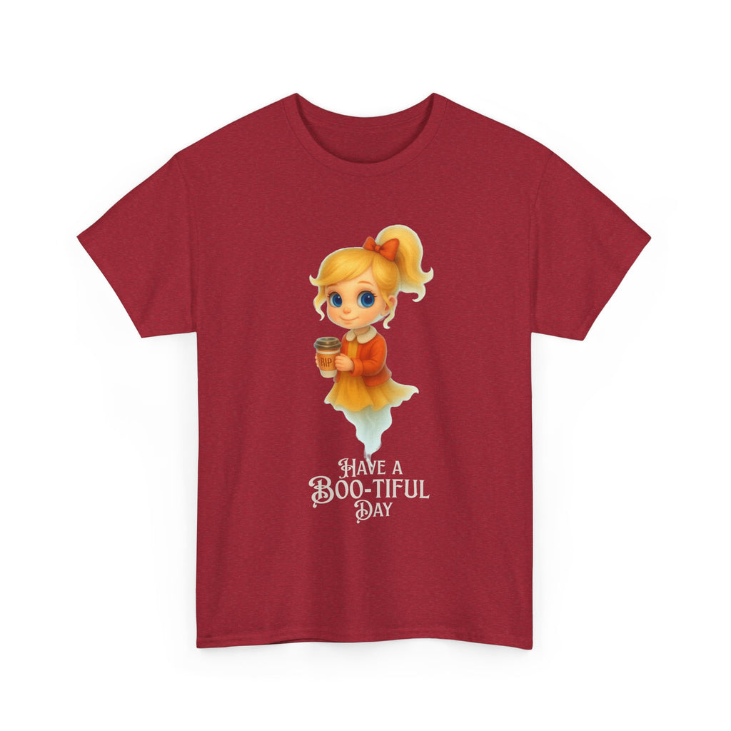 Boo-tiful Day Tee, Whimsical Fashion Tee, Cute Character T-Shirt, Children’s Gift, Everyday Casual Wear, Unique Graphic Tee, Fun Apparel