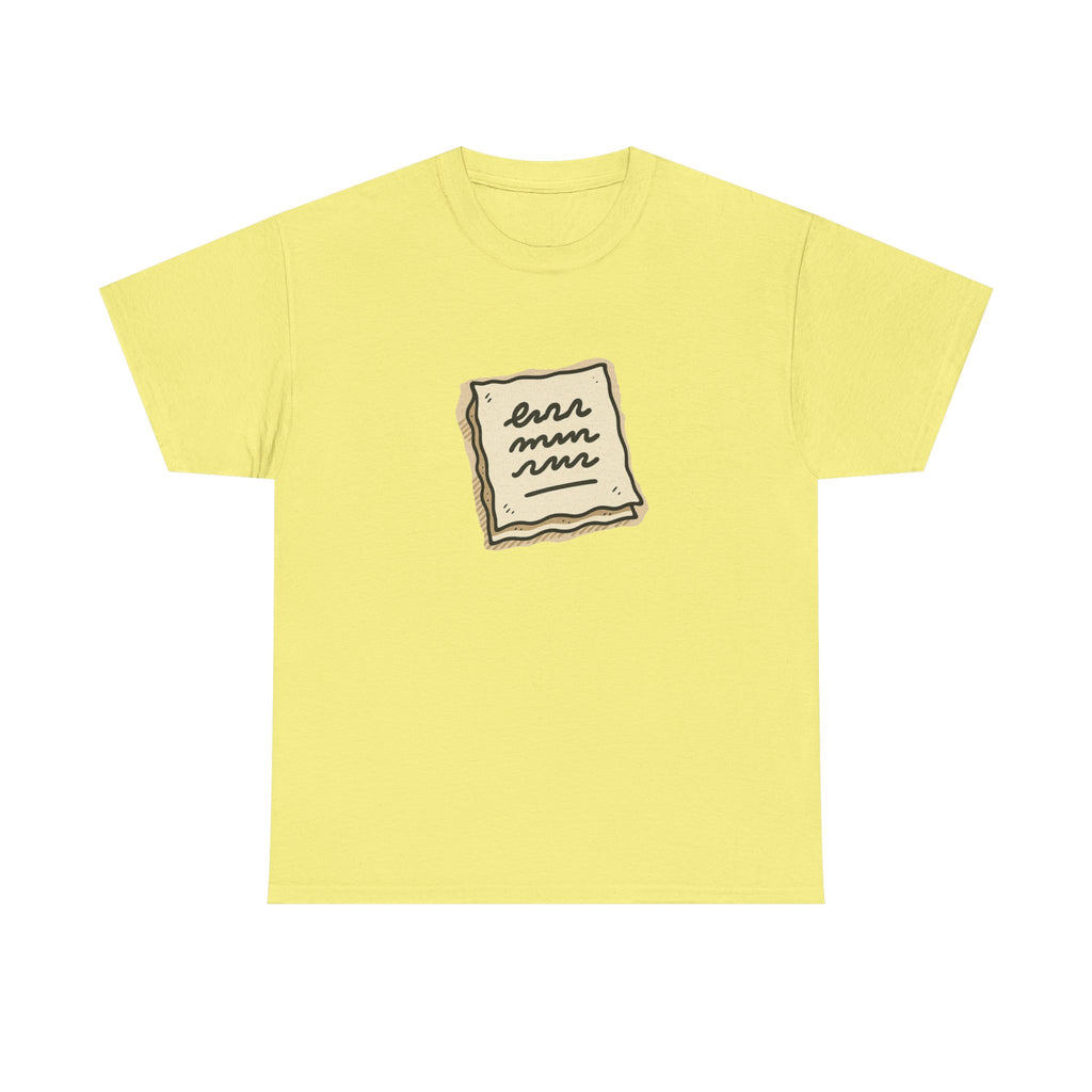 Reminder Napkin Graphic, Casual Wear, Gift for Friends, Motivation Shirt, Thoughtful Apparel