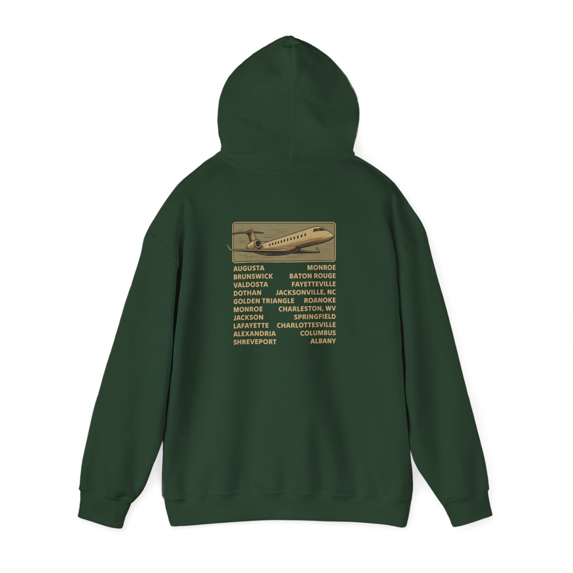 Trailer Park World Tour Unisex Hoodie, Cozy Sweatshirt for Travelers, Fun Gift for Regional Airline Lovers