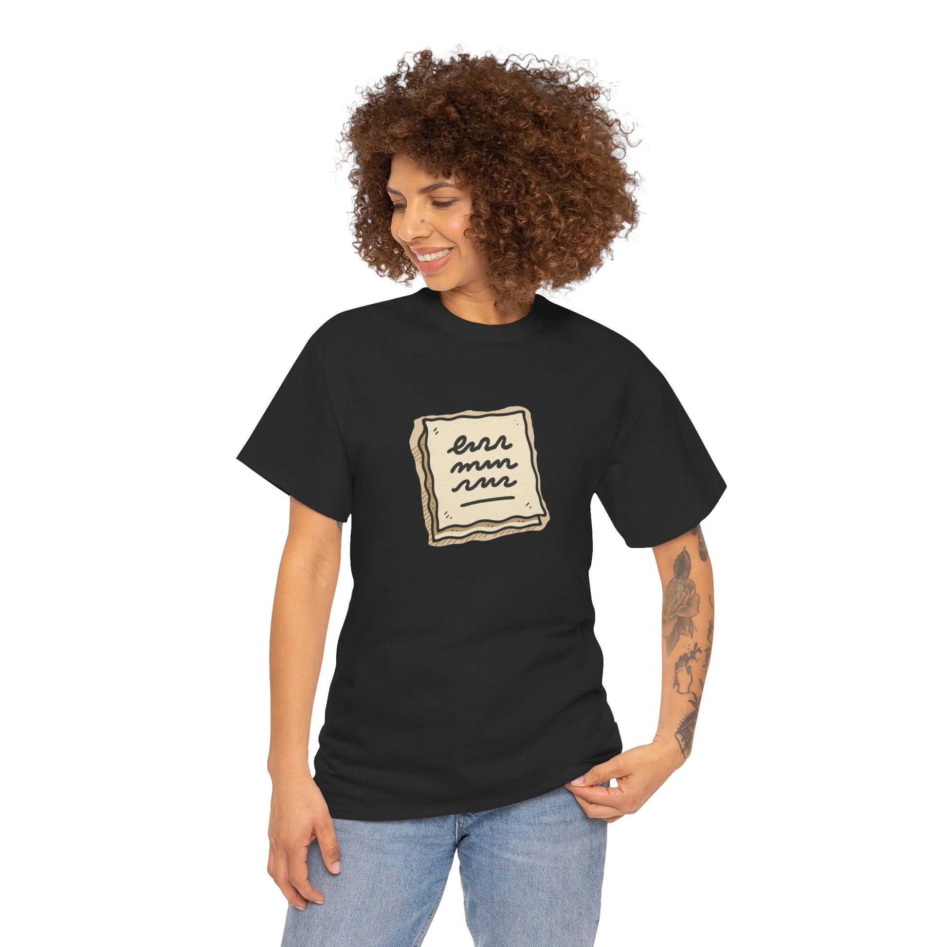 Remember the napkin dark colors, | Unisex Heavy Cotton T-Shirt, Casual Wear, Statement Shirt, Everyday Style