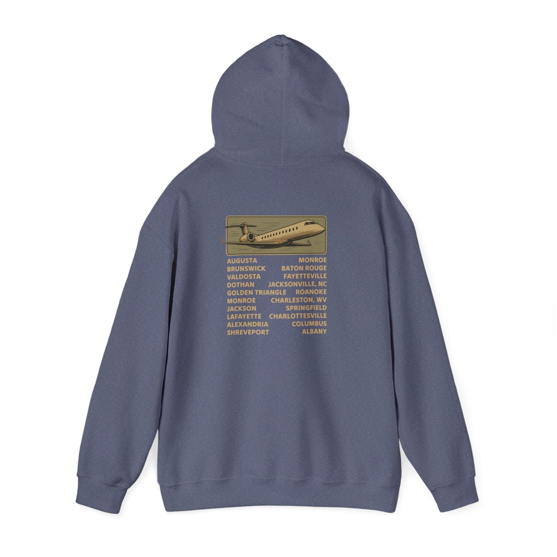 Trailer Park World Tour Unisex Hoodie, Cozy Sweatshirt for Travelers, Fun Gift for Regional Airline Lovers