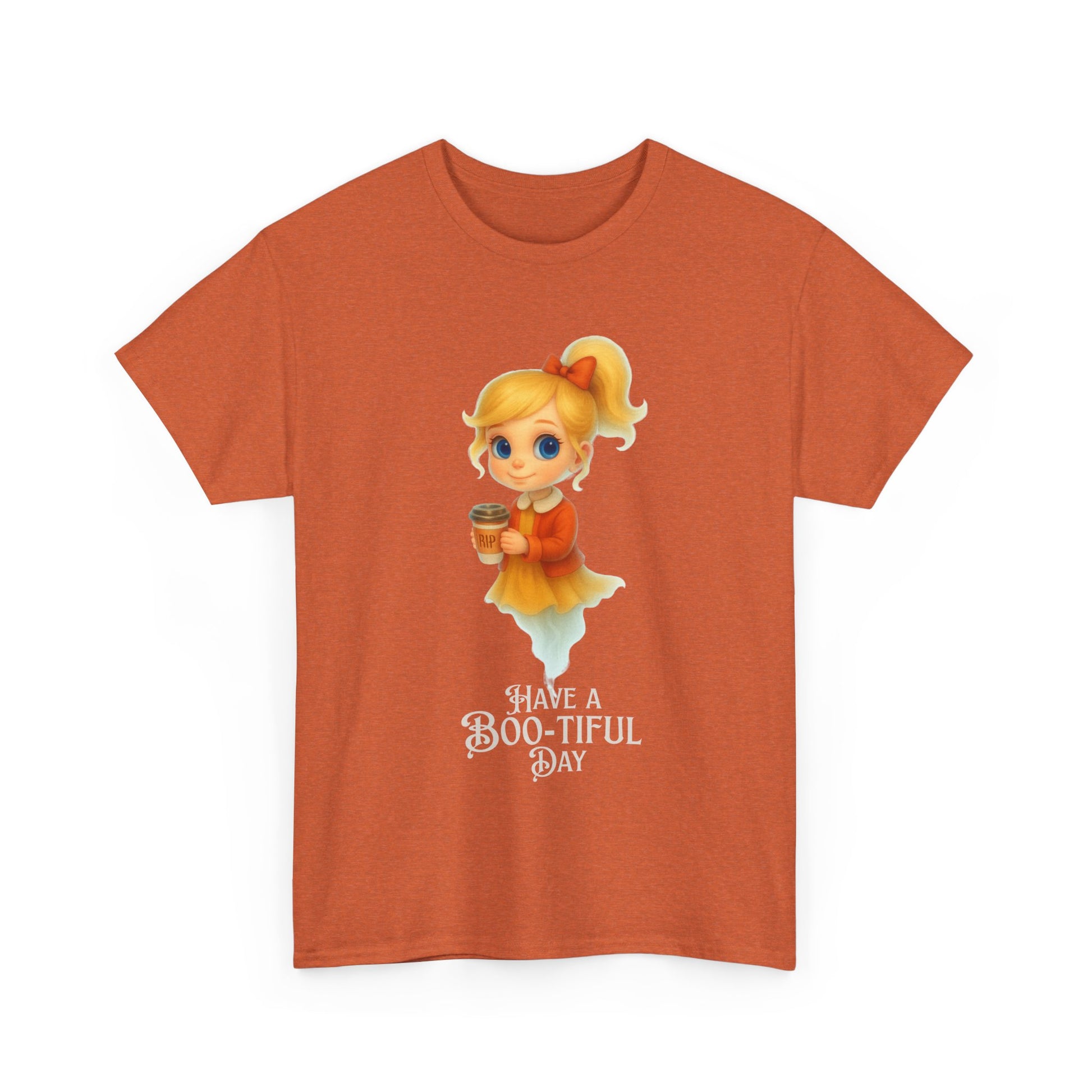 Boo-tiful Day Tee, Whimsical Fashion Tee, Cute Character T-Shirt, Children’s Gift, Everyday Casual Wear, Unique Graphic Tee, Fun Apparel