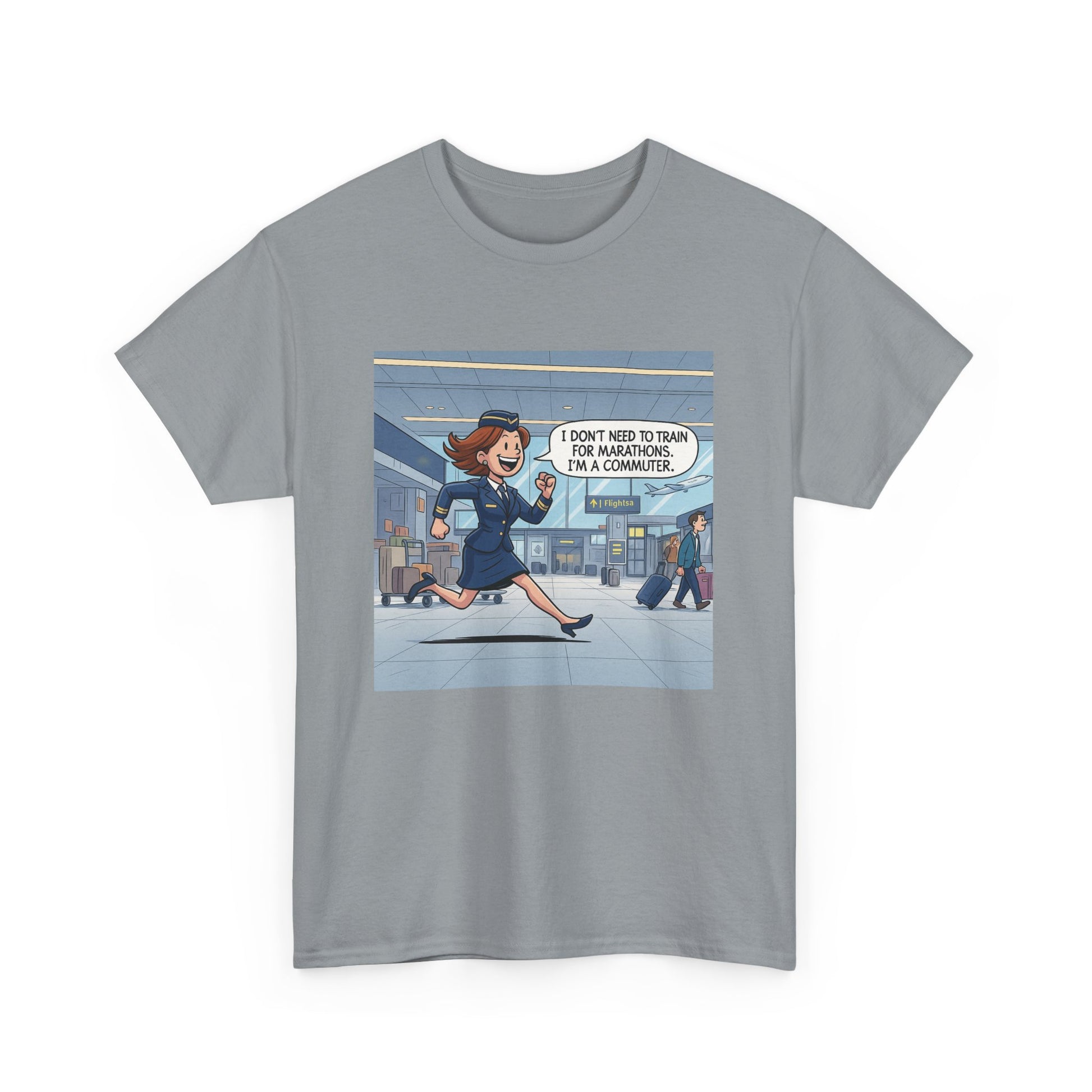 Unisex Comical Travel Tee, Funny Airport Shirt, Travel Lover Gift, Adventure Tee, Vacation Humor Top, Jet Setter Apparel