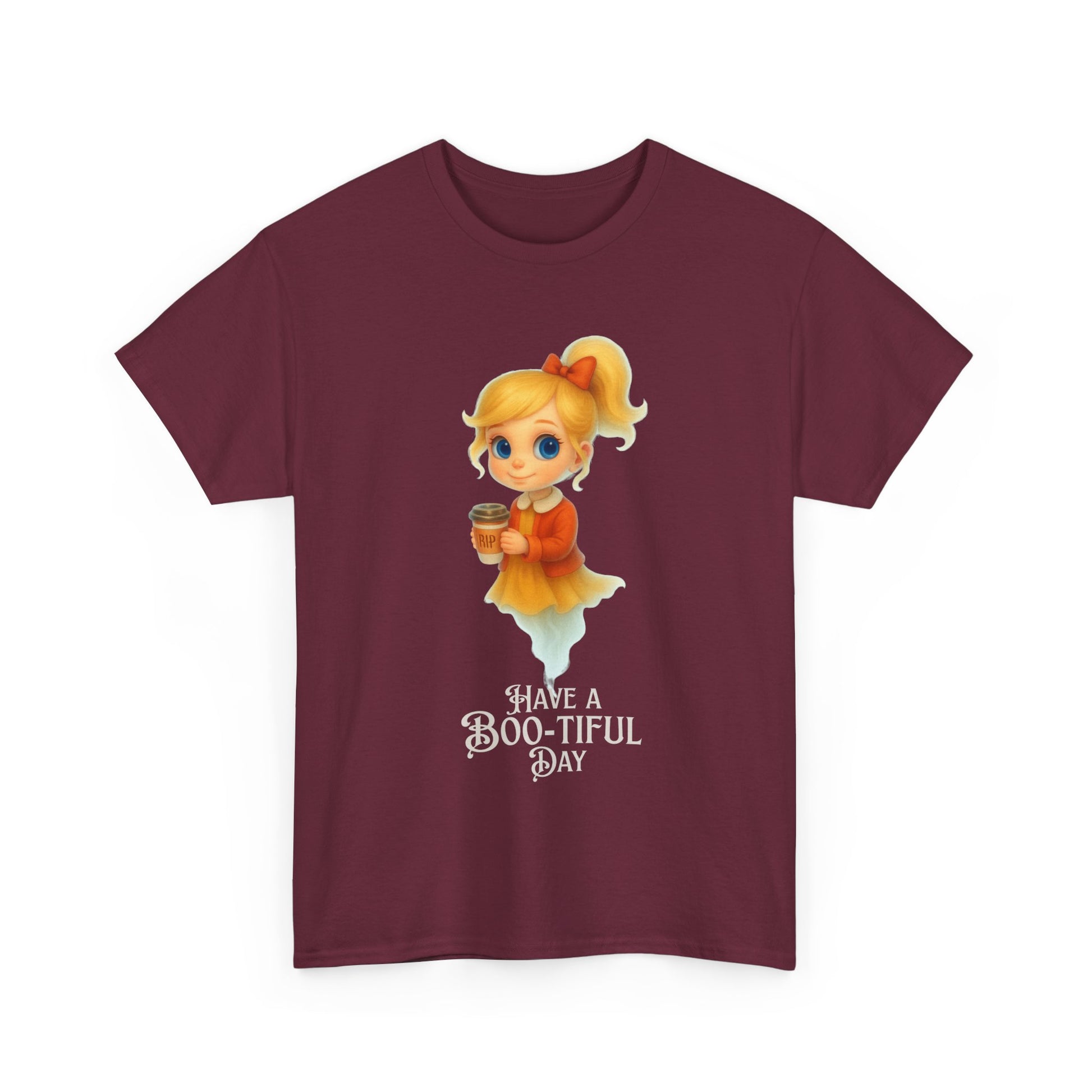 Boo-tiful Day Tee, Whimsical Fashion Tee, Cute Character T-Shirt, Children’s Gift, Everyday Casual Wear, Unique Graphic Tee, Fun Apparel