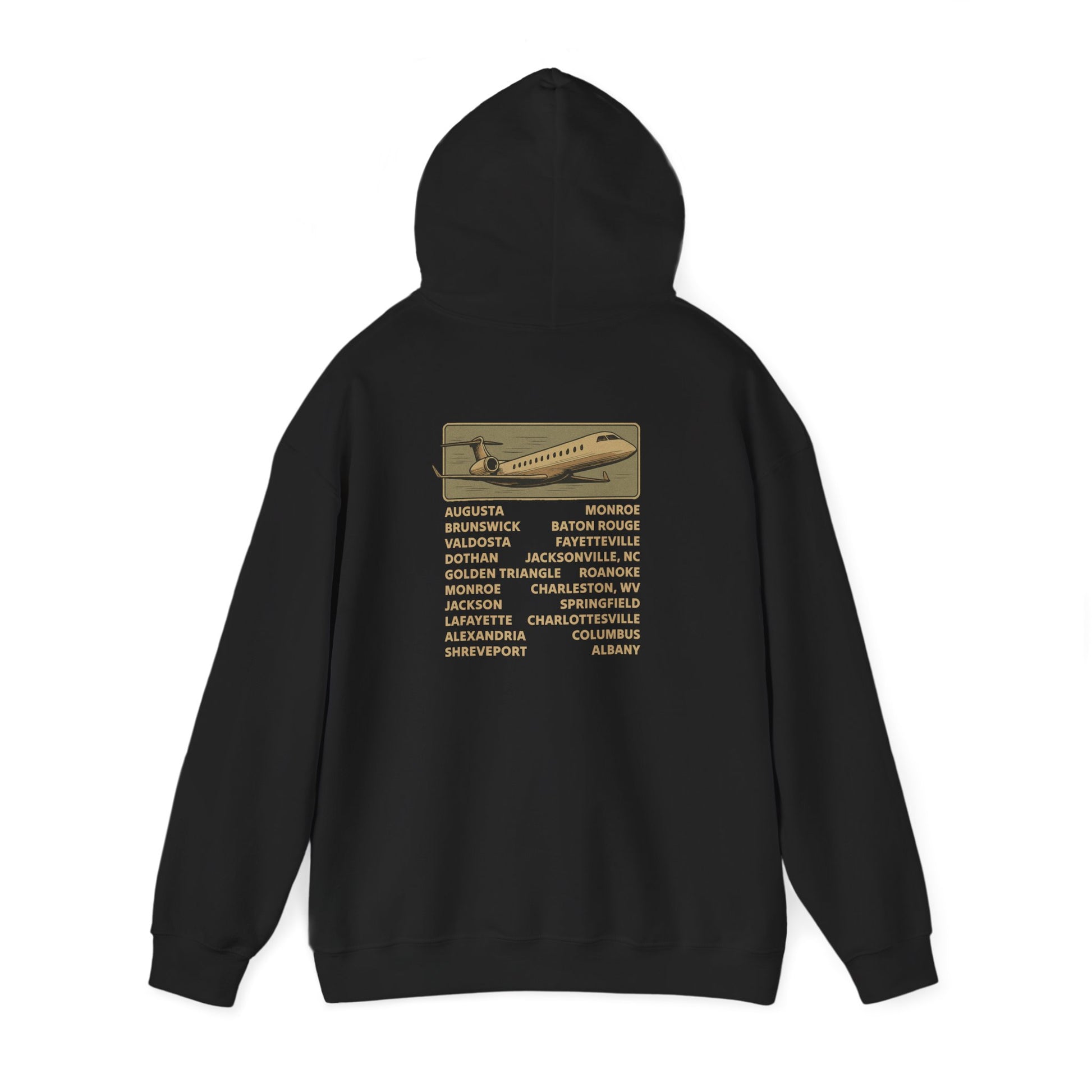 Trailer Park World Tour Unisex Hoodie, Cozy Sweatshirt for Travelers, Fun Gift for Regional Airline Lovers