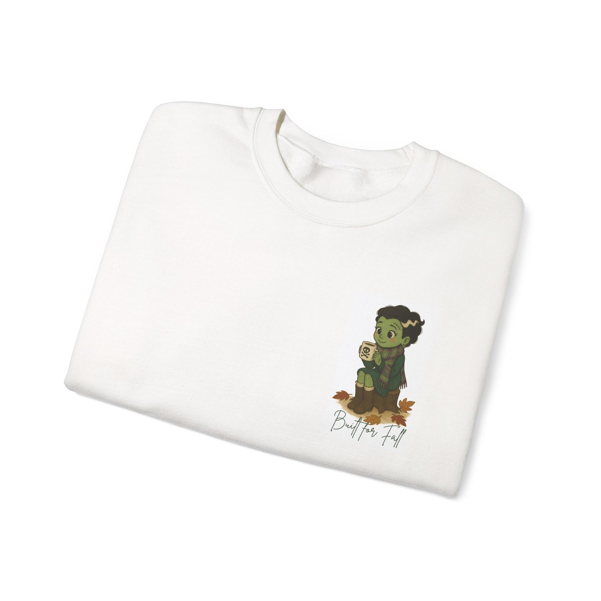 Frankie Loves Fall- Cozy Graphic Sweatshirt with Bear Design, Casual Wear, Gift for Friends, Fall Fashion, Cute Sweatshirt, Everyday Hoodie