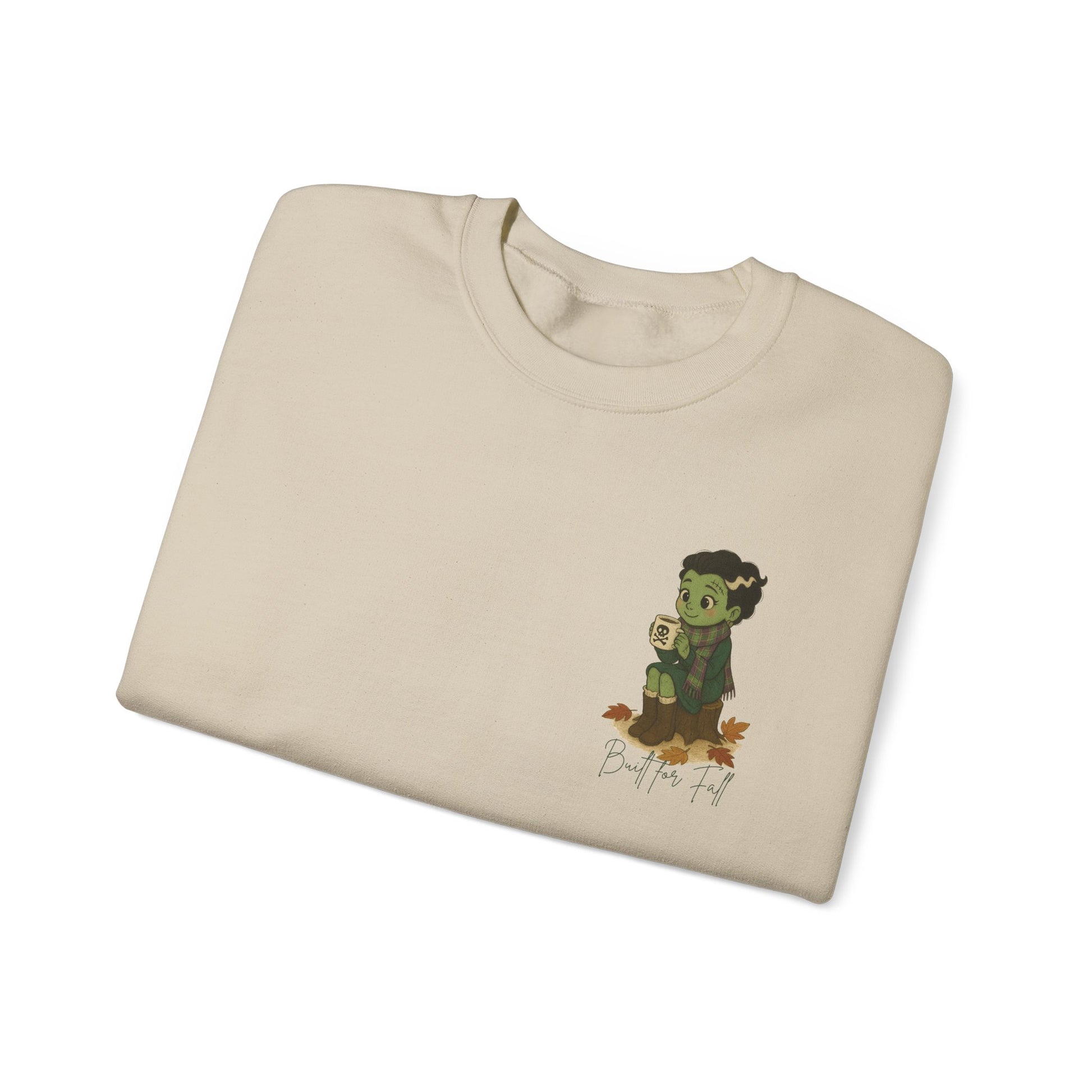 Frankie Loves Fall- Cozy Graphic Sweatshirt with Bear Design, Casual Wear, Gift for Friends, Fall Fashion, Cute Sweatshirt, Everyday Hoodie