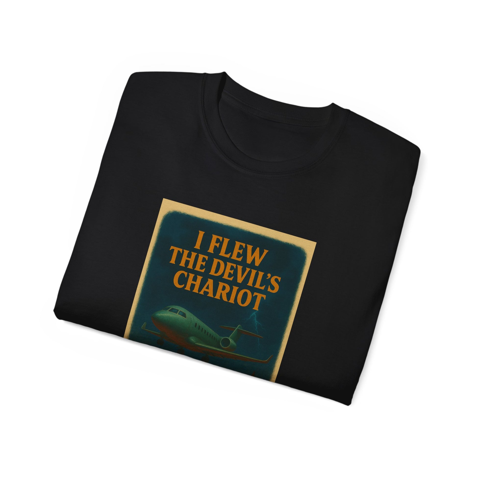I flew the Devil's Chariot Tee- CRJ 200 shirt