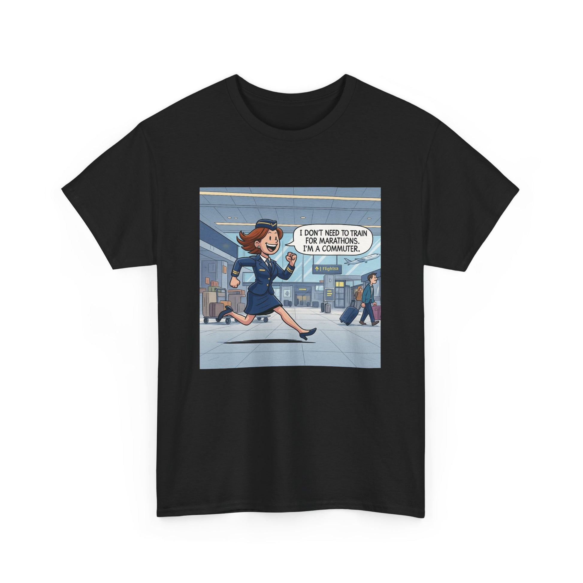 Unisex Comical Travel Tee, Funny Airport Shirt, Travel Lover Gift, Adventure Tee, Vacation Humor Top, Jet Setter Apparel