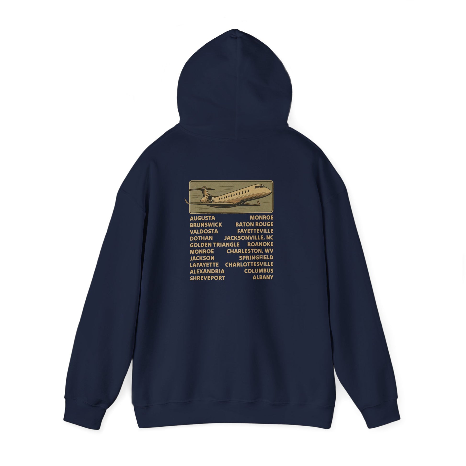 Trailer Park World Tour Unisex Hoodie, Cozy Sweatshirt for Travelers, Fun Gift for Regional Airline Lovers