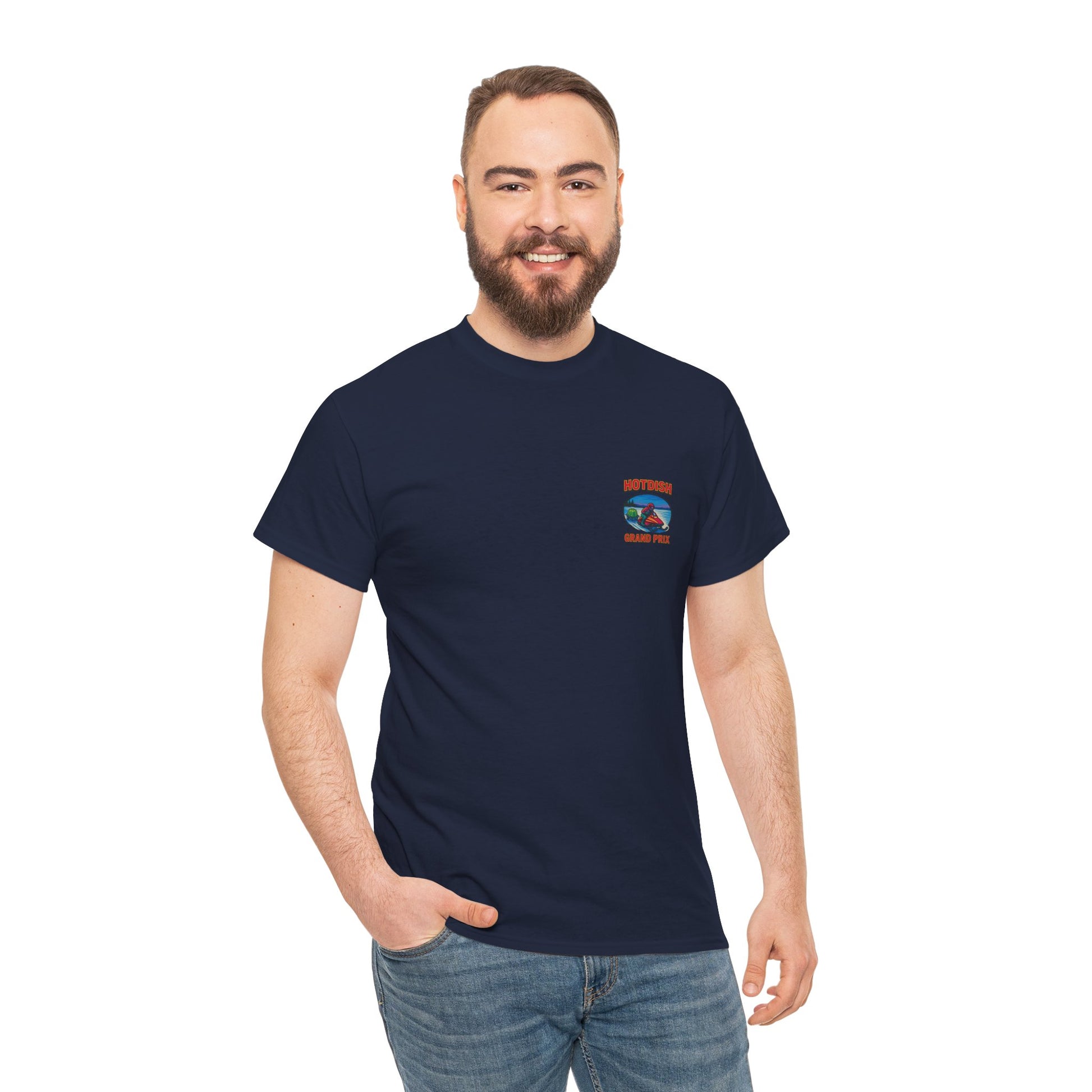 Vintage Hotdish Grand Prix Unisex Tee