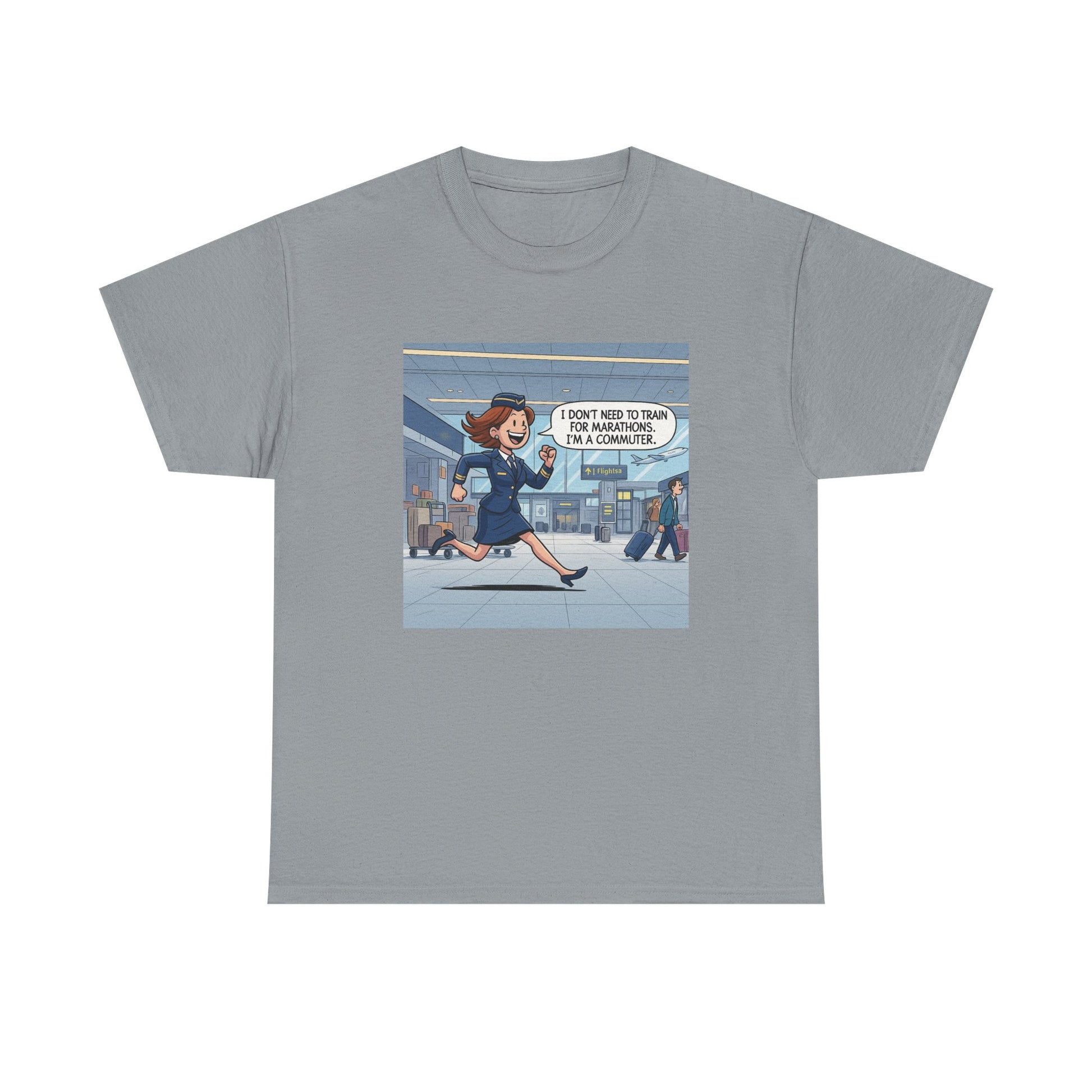Unisex Comical Travel Tee, Funny Airport Shirt, Travel Lover Gift, Adventure Tee, Vacation Humor Top, Jet Setter Apparel