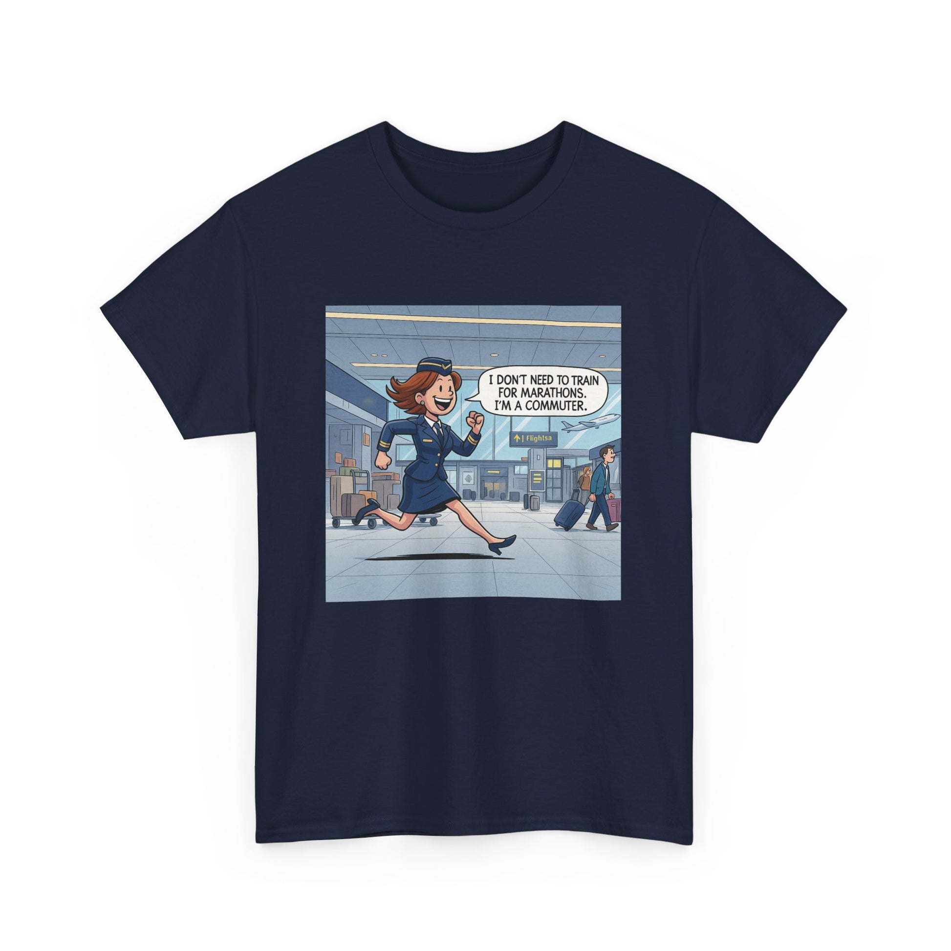 Unisex Comical Travel Tee, Funny Airport Shirt, Travel Lover Gift, Adventure Tee, Vacation Humor Top, Jet Setter Apparel