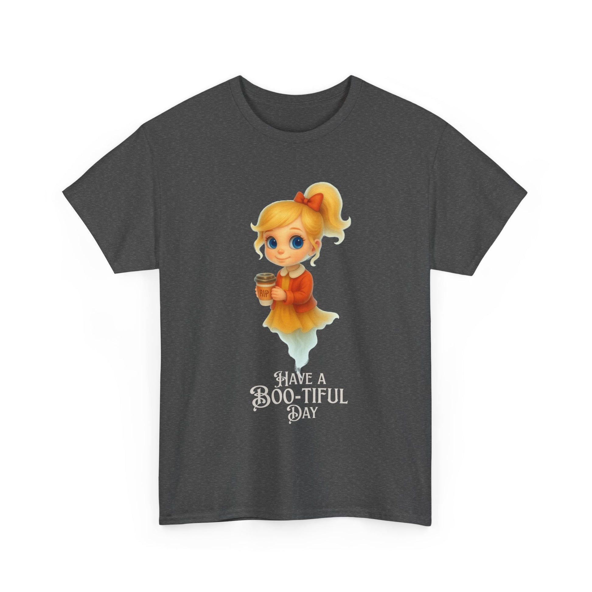 Boo-tiful Day Tee, Whimsical Fashion Tee, Cute Character T-Shirt, Children’s Gift, Everyday Casual Wear, Unique Graphic Tee, Fun Apparel
