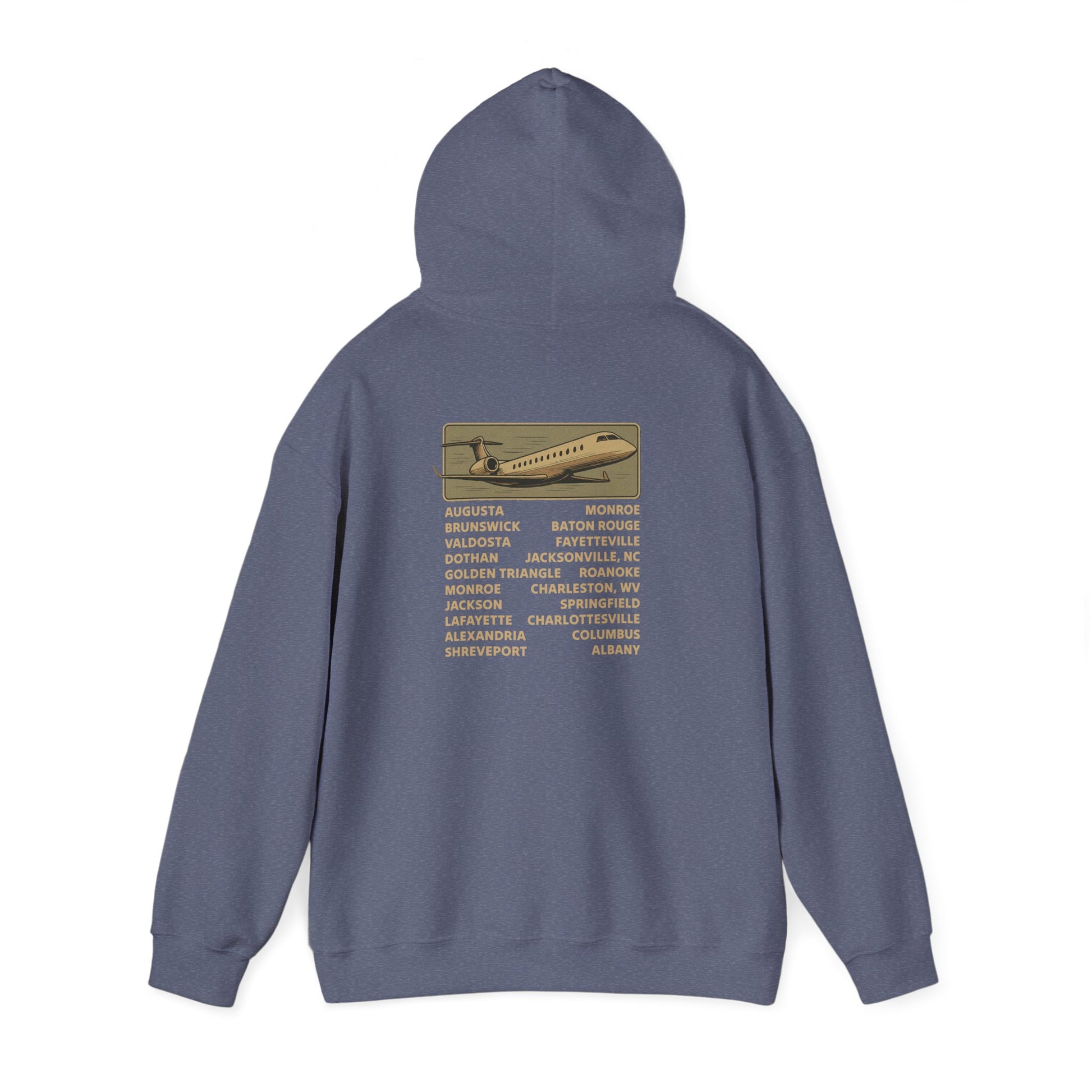 Trailer Park World Tour Unisex Hoodie, Cozy Sweatshirt for Travelers, Fun Gift for Regional Airline Lovers
