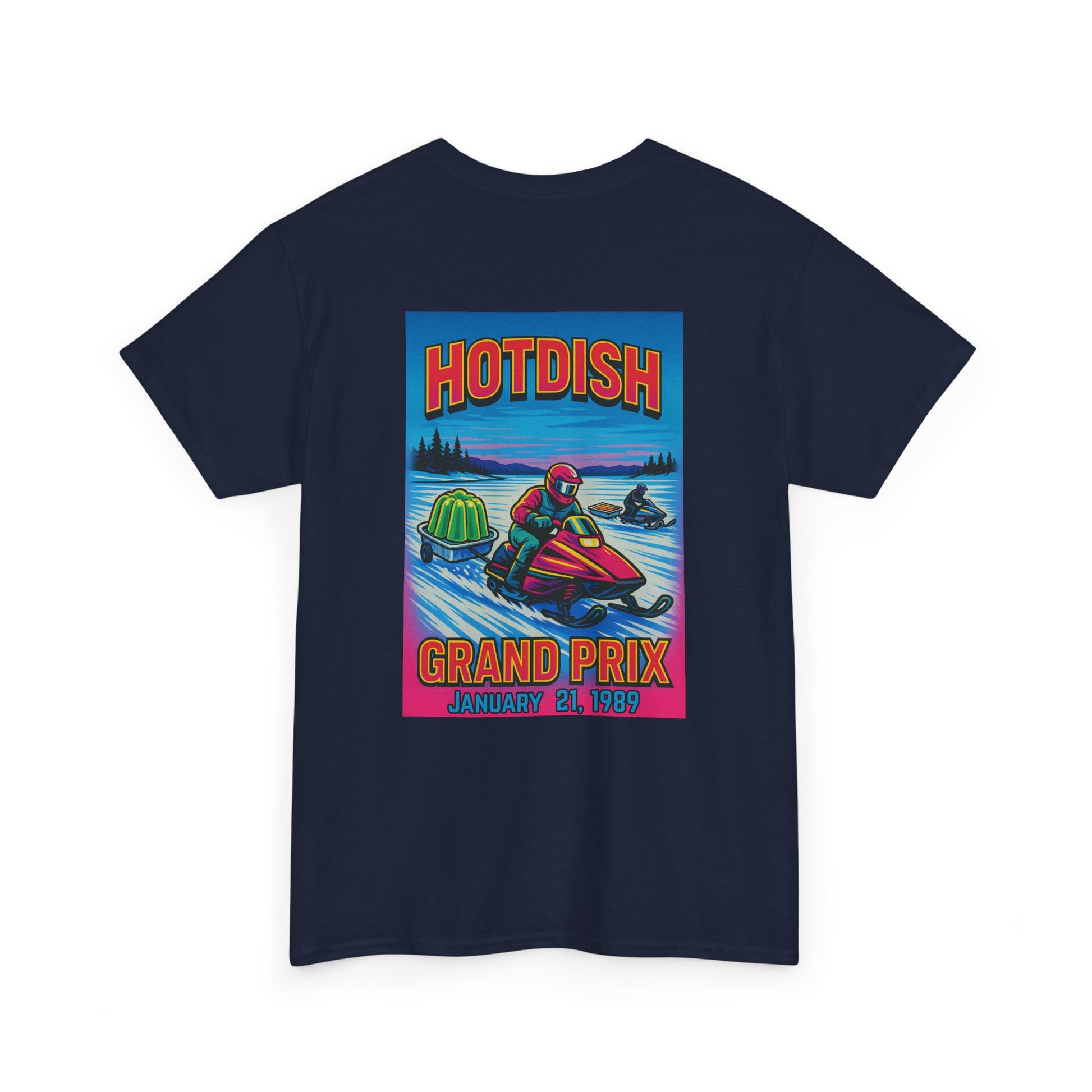 Vintage Hotdish Grand Prix Unisex Tee