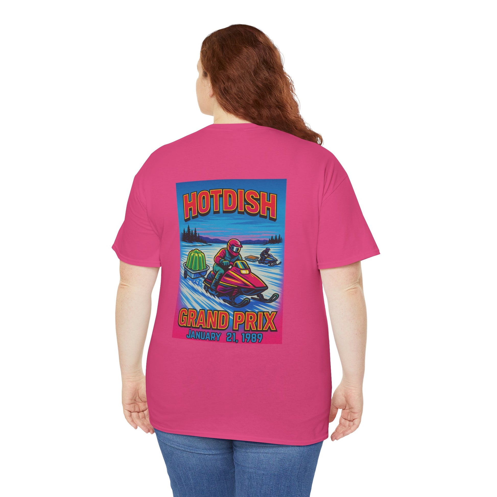 Vintage Hotdish Grand Prix Unisex Tee