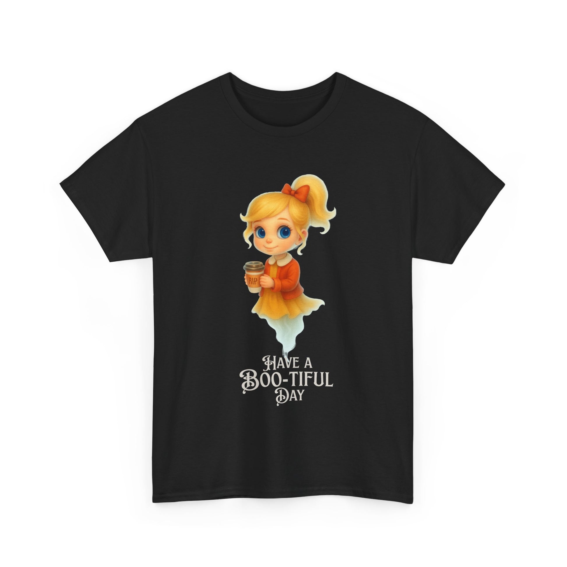 Boo-tiful Day Tee, Whimsical Fashion Tee, Cute Character T-Shirt, Children’s Gift, Everyday Casual Wear, Unique Graphic Tee, Fun Apparel