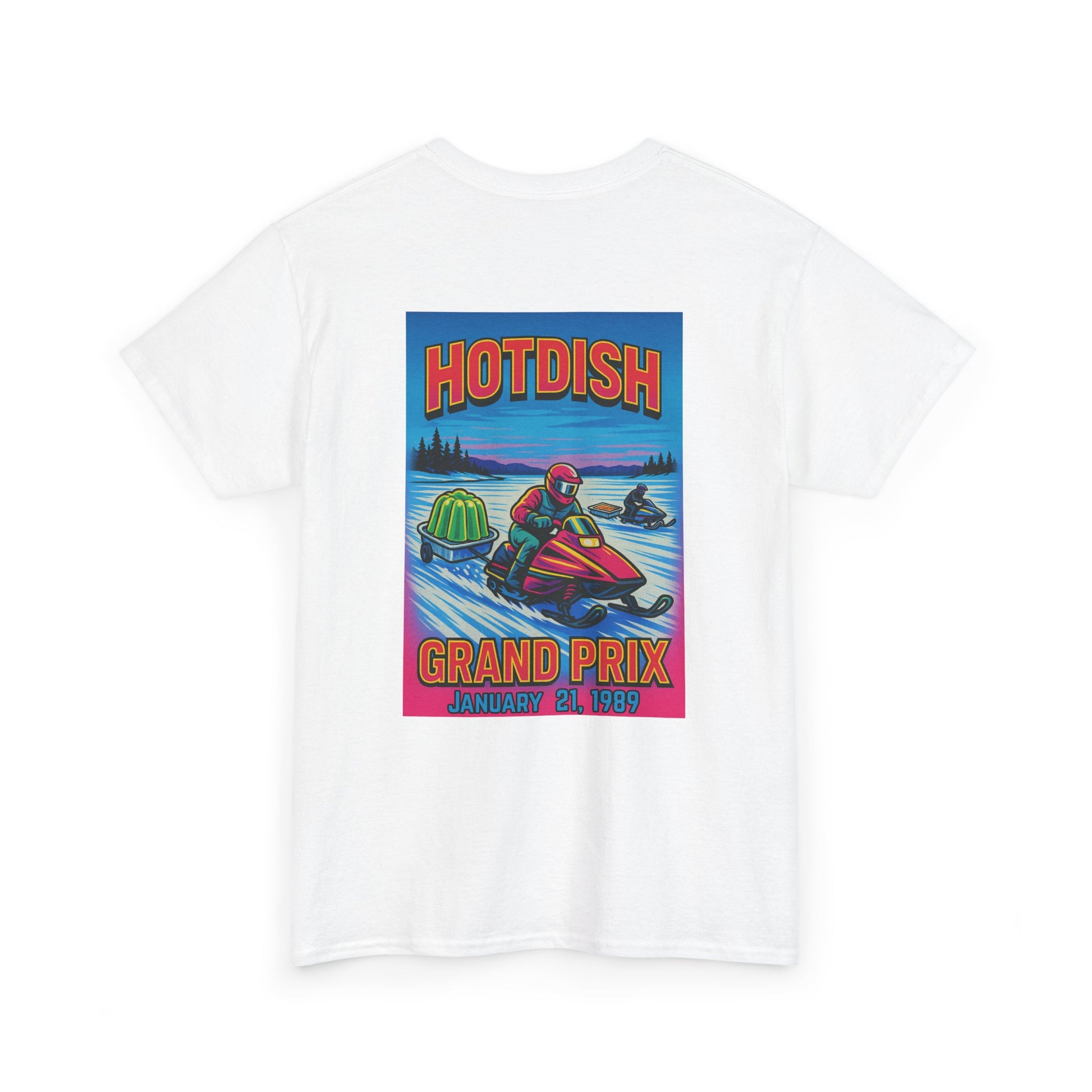 Vintage Hotdish Grand Prix Unisex Tee