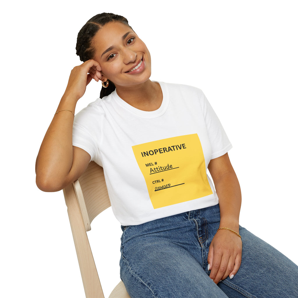 Attitude Deferred T shirt, T-Shirt, Unisex Graphic Tee, Casual Wear, Gift for Her/Him, Humor Shirt, Birthday, Quirky Style