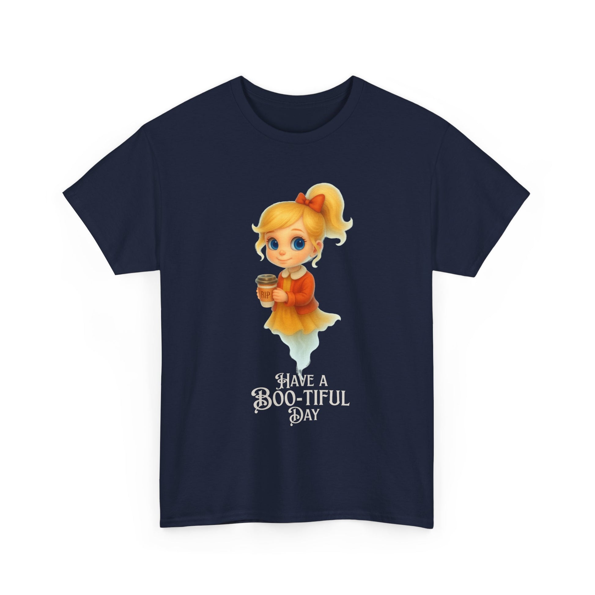 Boo-tiful Day Tee, Whimsical Fashion Tee, Cute Character T-Shirt, Children’s Gift, Everyday Casual Wear, Unique Graphic Tee, Fun Apparel