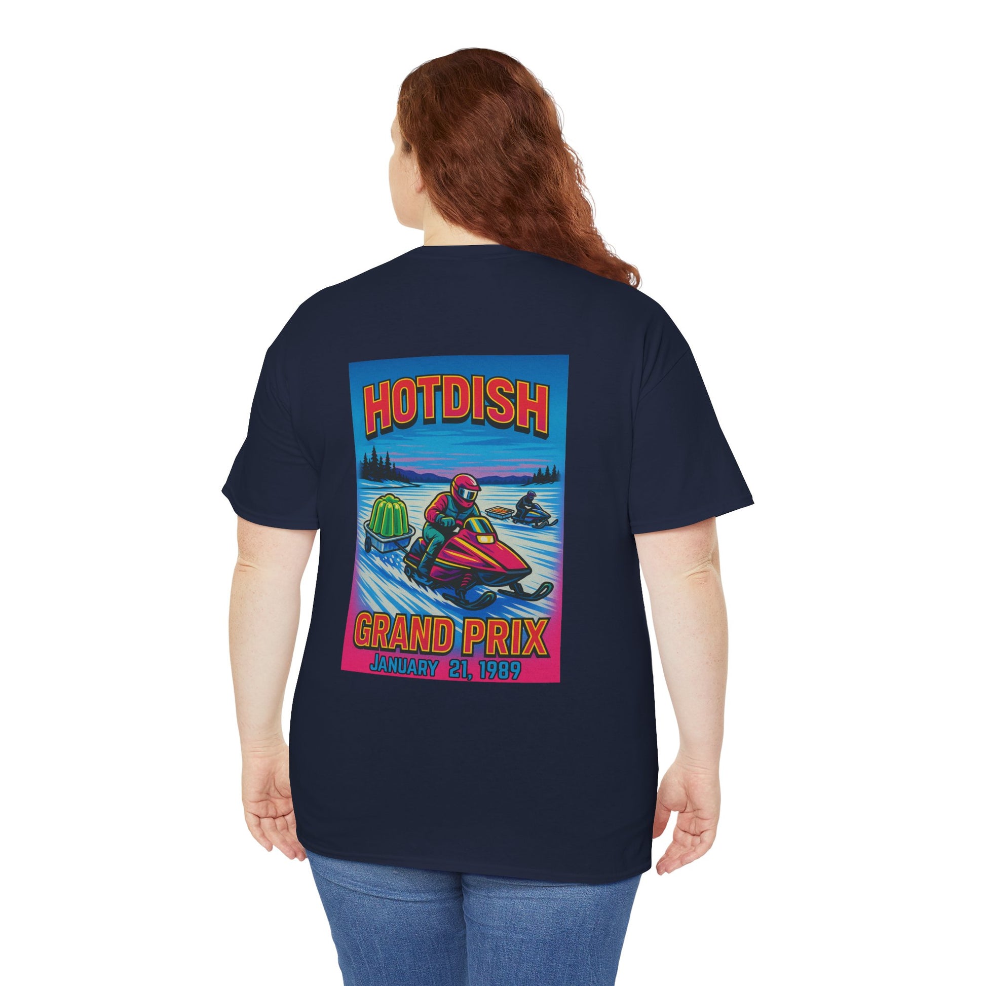 Vintage Hotdish Grand Prix Unisex Tee
